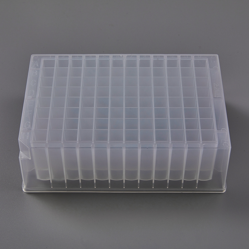 2.2ml 96-well plate square well V bottom